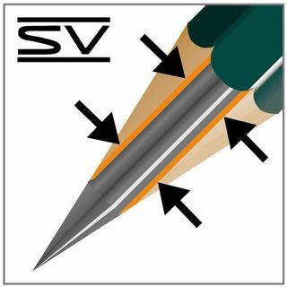 Faber-Castell CASTELL 9000 - Matita - 6H