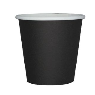 25 bicchieri 80cc Ecocolor biodegradabile nero Big Party