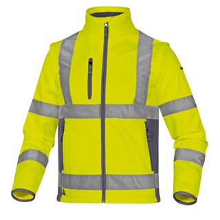 Giacca Softshell Moonlight 2 alta visibilità - poliestere - taglia L - giallo f…