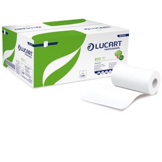 Asciugamani in rotolo Eco 70 - Mini - 228 mm x 70 mt - diametro 13 cm - 2 veli …