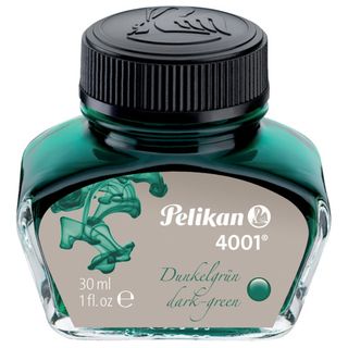 Inchiostro stilografico 4001 - 30 ml - verde scuro - Pelikan