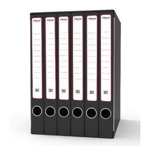 KING MEC - Quaderno ad anelli - larghezza dorsale 33 mm - per 230 x 320 mm - ne…