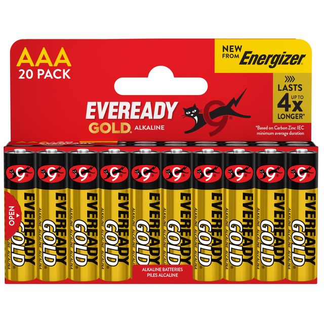 BLISTER 20 PILE STILO ALKALINE AA 1,5V ENERGIZER