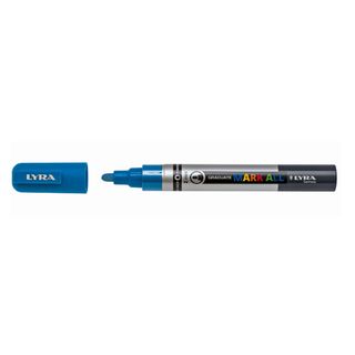 Marcatore a base d'acqua Graduate Mark All - punta tonda 2mm - azzurro - Lyra