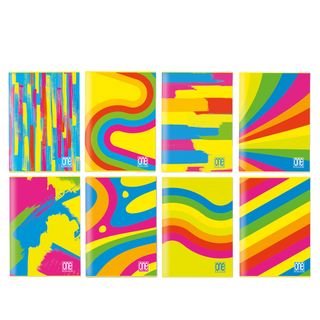 Maxiquaderno One Color Fantafluo - A4 - 5mm - 60 fogli - 80 gr - spiralato - Bl…
