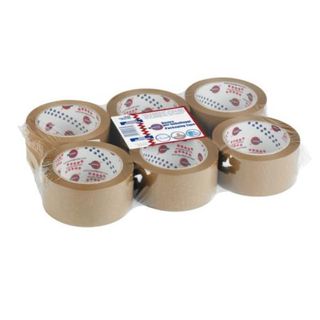 Nastro adesivo 330 - 5 cm x 66 m - PVC - avana - Eurocel