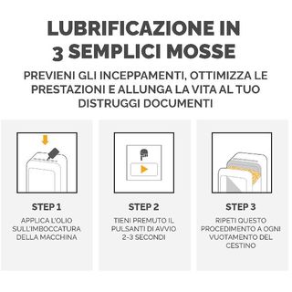 Olio lubrificante per distruggidocumenti - 350 ml - Fellowes