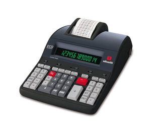 Olivetti Logos 914T - Calcolatrice scrivente con stampa - LCD - 14 cifre - adat…
