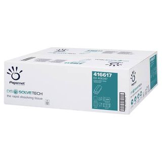 Papernet Dissolve Tech Superior - Asciugamani - pura cellulosa - 200 fogli - pi…