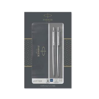 Parker Jotter - Set di penna a sfera e portamina - retrattile - 2 pezzi
