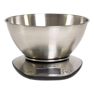 Bilancia da cucina Graal - con ciotola - peso massimo 5 kg - acciaio - Melchion…