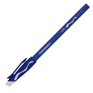 Penna a sfera con cappuccio Replay - cancellabile - punta 1 mm - blu - Papermate