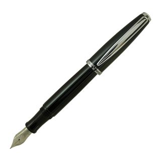 Penna stilografica Aldo Domani - punta M - nero - Monteverde