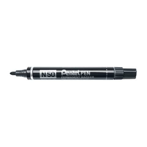 Pentel PEN - Marcatore - permanente - nero - 2.2 mm