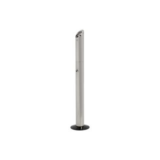 Portacenere da terra - da esterno - diametro 18 cm - H 90 cm - acciaio inox