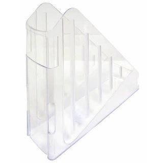 Portariviste Classic - 29,5 x 27 cm - dorso 7,5 cm - cristallo - Arda