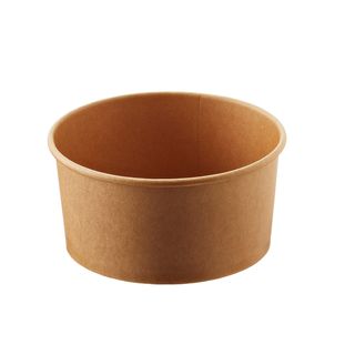 Bowl monouso Street Food - Ø 15 x H 7,5 cm - 1000 ml - avana/bianco - Leone - c…