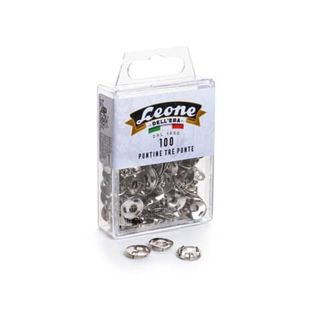 Puntine - 3 punte temperate e nichelate - Leone - conf. 100 pezzi
