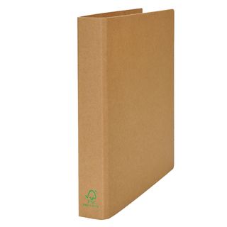 Raccoglitore Eco - 22 x 30 cm - 4 anelli tondi 30 mm - dorso 4 cm - avana - Sta…