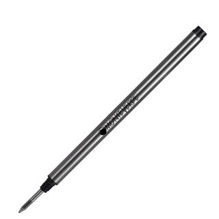 Refill in metallo per roller Montblanc - punta media - nero - Monteverde - conf…