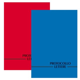 Registro protocollo lettere ricevute/spedite - uso mano - 21 x 31cm - 100 fogli…