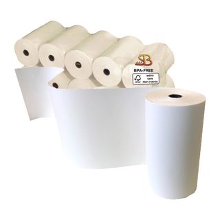 Rotolo per calcolatrice e stampante - 80 mm x 80 m - 55 gr - diametro esterno 7…
