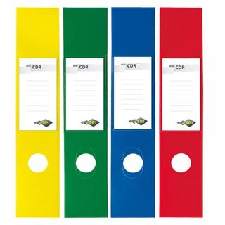 SEI CDR - Etichette con meccanismo a leva - verde (pacchetto di 10)