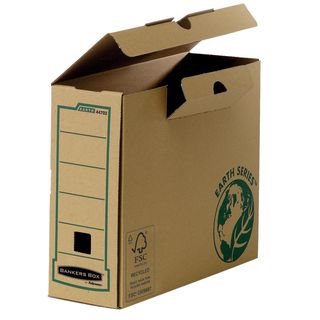 Scatola archivio Bankers Box Earth Series - A4 - 25 x 31,5 cm - dorso 10 cm - F…