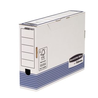 Scatola archivio Bankers Box System - formato legale - 25,5 x 36 cm - dorso 8 c…