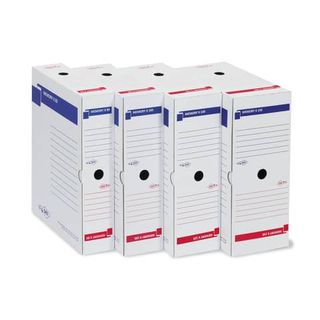 Scatola archivio Memory X100 - 25 x 35 cm - dorso 10 cm - bianco - Sei Rota