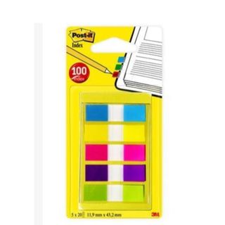 Segnapagina removibili Post-it® Index Mini con dispenser brillanti assortiti 5 …