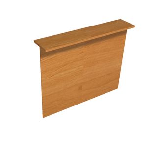 Sopralzo reception per scrivanie Easy - 140 x 30 x 115 cm - noce chiaro - Artex…