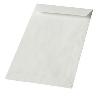 Busta a sacco - lembo non gommato - 8 x 12 cm - 50 gr - bianco - Blasetti - con…