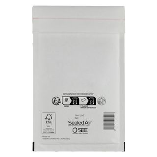 Busta imbottita Mail Lite - G (24 x 33 cm) - bianco - Sealed Air - conf. 10 pez…