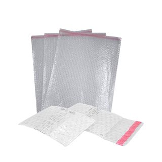 Busta trasparente - a bolle d'aria - con chiusura adesiva - 30 x 40 cm - conf. …
