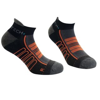 Calze fantasmino Cervinia - taglia S (36-39) - blu/arancio - Rossini - conf. 2 …
