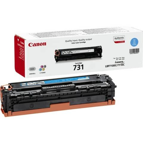 Canon 731 C - Ciano - originale - cartuccia toner - per i-SENSYS LBP7100Cn, LBP…