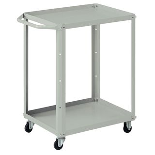 Carrello da lavoro - 2 vasche da 60 x 45 cm - 71 x 45 x 78 cm - grigio - Tecnot…