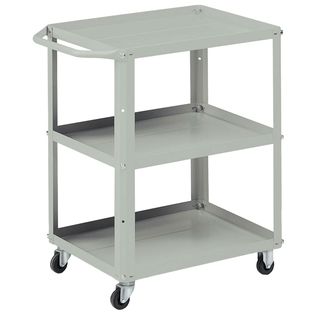 Carrello da lavoro - 3 vasche da 60 x 45 cm - 71 x 45 x 78 cm - grigio - Tecnot…