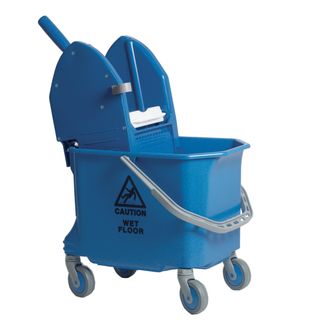 Carrello per pulizie Mono Pro18 - monovasca- 18 L - 29 x 40 x 76 cm - blu - Tax…