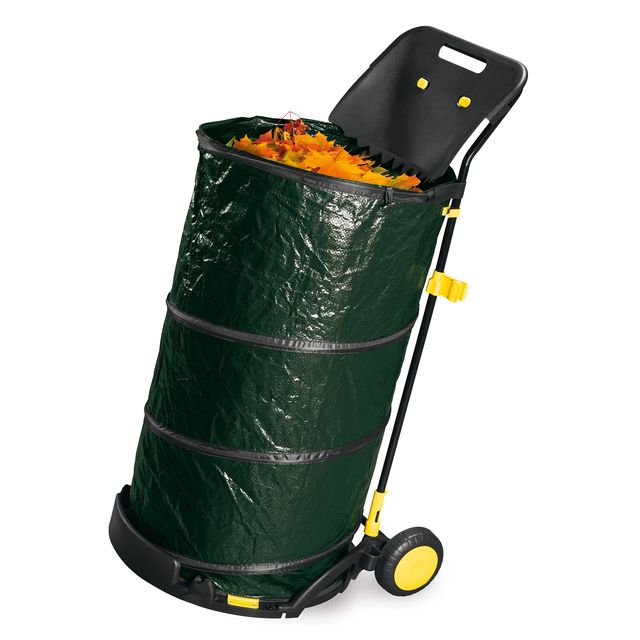 Carrello raccoglifoglie Pop-Up - 150 L - acciaio/PE - Garden Friend