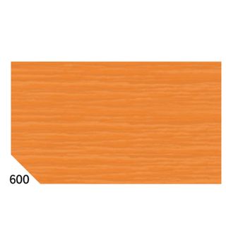 Carta crespa colorata Rex-Sadoch in rotolo 50x250 cm arancione KR363600