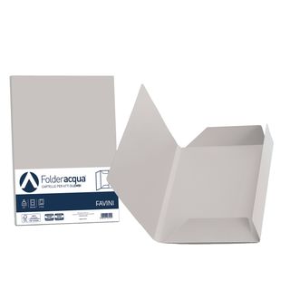 Cartellina 3 lembi Acqua - 200 gr - A4 - cartoncino bristol - ghiaccio - Favini…