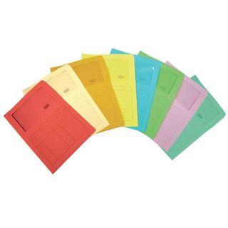 Cartellina a L con finestra Sintex - 120 gr - A4 - rosso - Blasetti - conf. 50 …