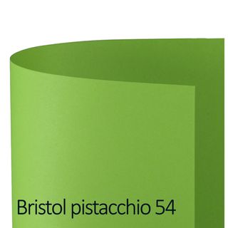 Cartoncino Bristol Color - 70 x 100 cm - 200 gr - pistacchio 54 - Favini - conf…