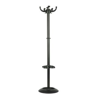 Appendiabiti da terra Unisit Jolly con portaombrelli h. 176 cm - 8 ganci nero -…