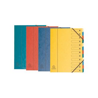 Classificatore numerico 1/12 Nature Future - 12 scomparti - 24x32 cm - colori a…