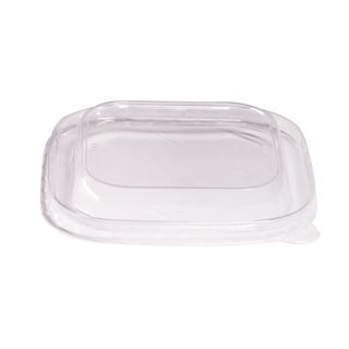 Conf 50 Coperchi per bowl quadrate 600ml trasparente Signor Bio