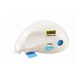 Correttore a nastro Compact Mini - 5 mm x 6 m - plastica riciclata - Uhu