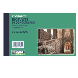 Data Ufficio - Blocco ricevute condiminiali - 50 fogli - 168 x 100 mm - duplica…